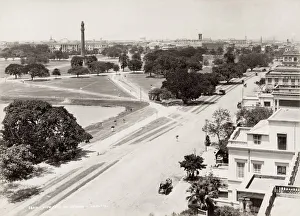 Calcutta Prints: View of Calcutta, Kolkata, Samuel Bourne, 1860 s