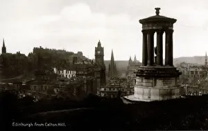 View from Calton Hill, Edinburgh, Midlothian