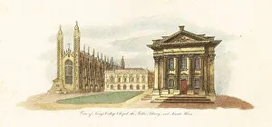 View of Cambridge University, 1799