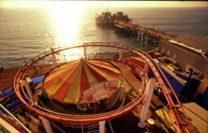 Carousel Prints: View of carousel on Sab