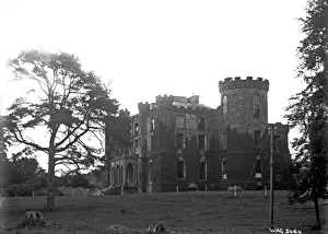 Millisle Prints: Side view of Carrowdore Castle, Millisle