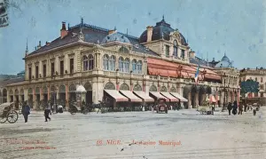 Cote Prints: A view of the Casino Municipal in Nice, France, 1920s