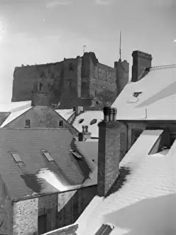 Haverfordwest Prints: View of the Castle, Haverfordwest, South Wales