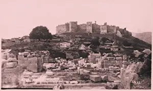 View of the Castle and ruins - Ephesus - Turkey