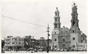 View of Cathedral, Aguascalientes, Mexico