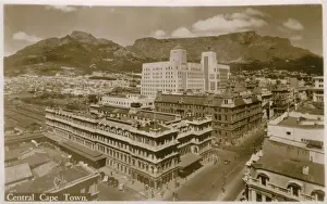 View of central Cape Town, South Africa
