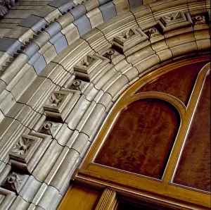 Detail view of the Central Hall of the Natural History Museu