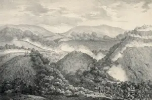 Storming Prints: View of Cerro Cordo with Gen. Twiggs division storming the m