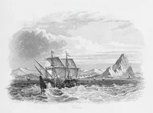 View of Ceuta, Morocco, North Africa