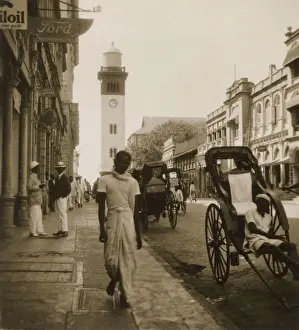 View of Chatham Street, Colombo, Ceylon (Sri Lanka)