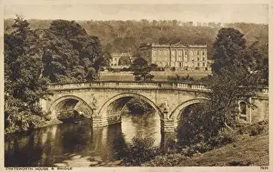 View of Chatsworth House, Derbyshire
