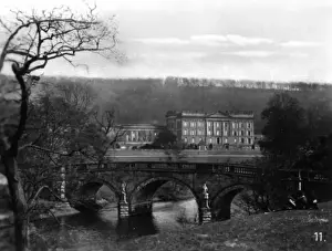 View of Chatsworth House, Derbyshire
