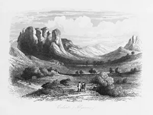 View of Chetzin Calat (Calaat), Ethiopia