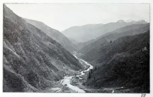 View of the Chumbi Valley, from a fascinating album which reveals new details on a little-known campaign in which a British military force brushed aside Tibetan defences to capture Lhasa, in 1904