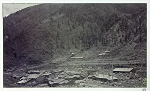 Tibet Prints: View of Chumbi village