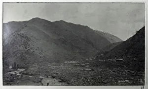 View of Chumbi village, from a fascinating album which reveals new details on a little-known campaign in which a British military force brushed aside Tibetan defences to capture Lhasa, in 1904