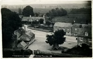 Oxfordshire Gallery: View from Church Tower, Hanborough, Witney, England