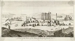 View of the Citadel of Persepolis, Iran