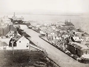view from the Citadel, Quebec, Canada