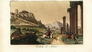 Images Dated 30th January 2020: View of the city of Athens, Greece, 1842