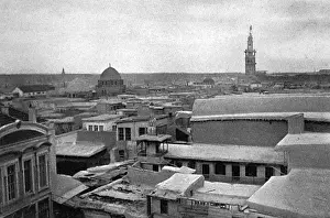 A view of the City of Damascus, Syria
