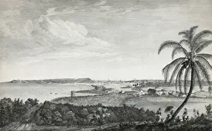 Prise Prints: A view of the city of the Havana, taken from the road near C