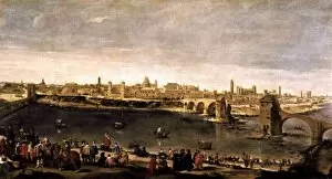 A View of the City Of Zaragoza