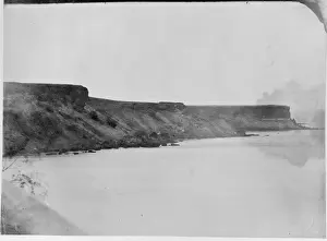 View along coast. Cape Verde Islands