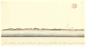 A view of the coastline to the south of Botany Bay