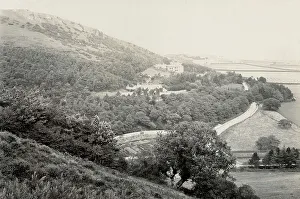 View of Colwyn Bay (from flagstaff), North Wales Date: circa 1889