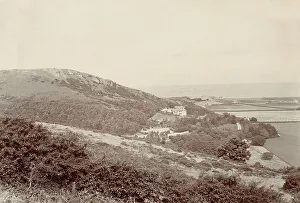 View of Colwyn Bay (from near flagstaff), North Wales Date: circa 1889