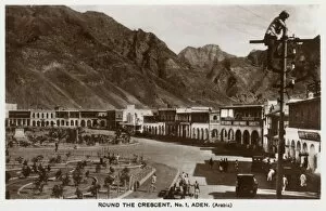 Aden Gallery: View of The Crescent, Aden