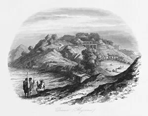 1840s Collection: View of Dessie (Dese, Dessye, Dixan), Ethiopia