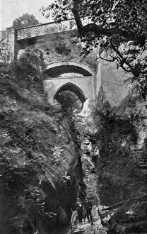 Images Dated 23rd March 2011: View of the Devils Bridge near Aberystwyth, Wales