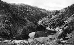 Gentle Prints: View of Dovedale, Derbyshire, from Thorpe Cloud