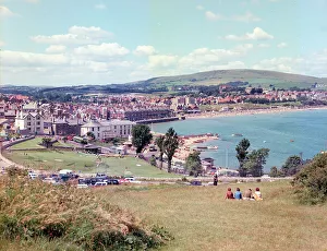 Downs Prints: View from the Downs, Swanage
