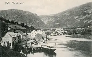 Hardanger Prints: View of Eide, Hardanger, Norway