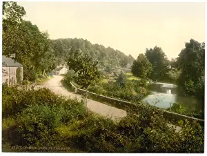 Earn Prints: View on the Ern, (i. e. Earn), Comrie, Scotland