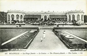 Ambassadeurs Gallery: A view of the exterior of the Casino at Deauville from the g