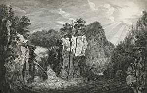 A view of the falls on the Passaick, or second river, in