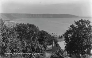 View of Filey from Crescent Gardens