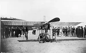 Sands Prints: Front view of the First Blackburn Monoplane