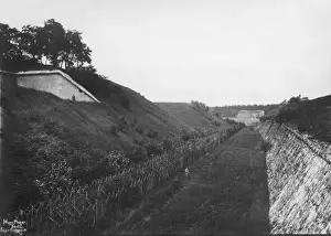 View of a fort, Belgium, WW1