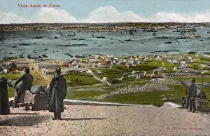Cerro Prints: View from the fortress, Montevideo, Uruguay, South America