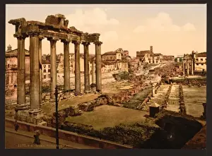 View of the Forum, Rome, Italy