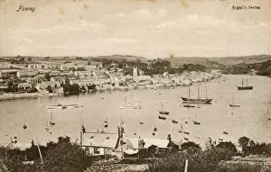Moorings Prints: View of Fowey, Cornwall