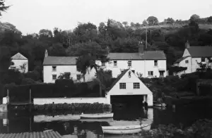 French Man Prints: View of Frenchmans Creek, Fowey, Cornwall