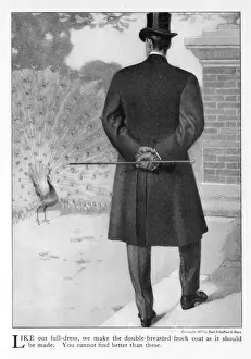 Back View of Frock Coat