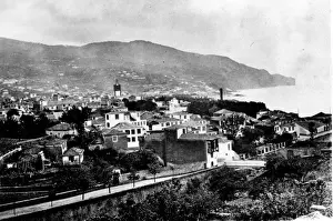 A view of Funchel from the West, Madeira 1873