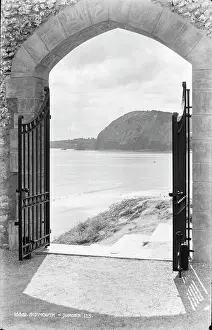 Sidmouth Prints: View Through the Gate